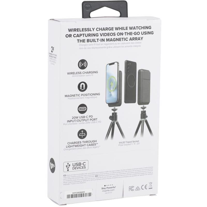 Custom mophie® Snap + 10000 mAh Powerstation Stand - 7